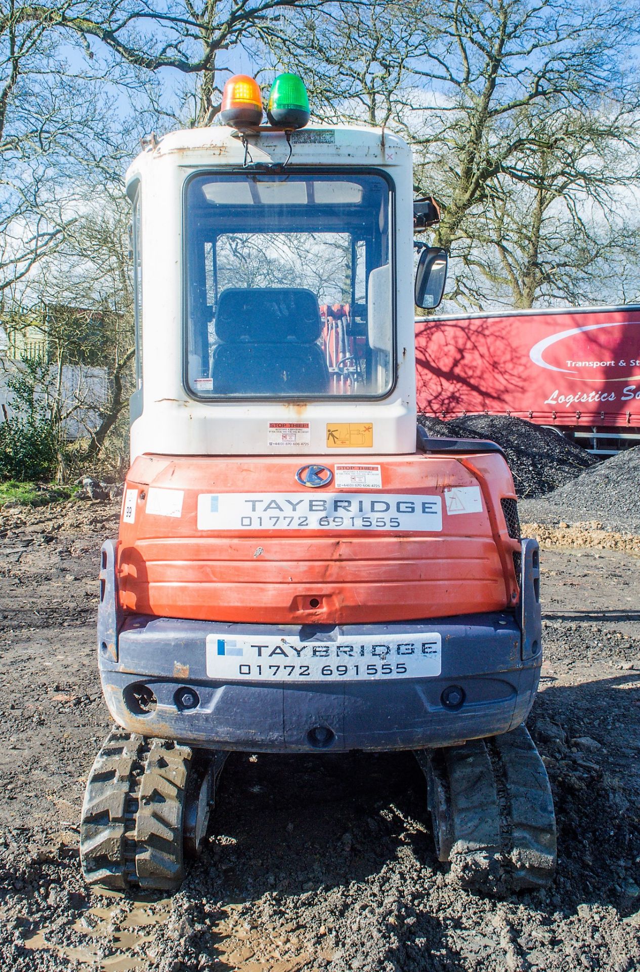 Kubota KX61-3 2.6 tonne rubber tracked mini excavator Year: 2006 S/N: 75518 Recorded Hours: 6513 - Image 6 of 23