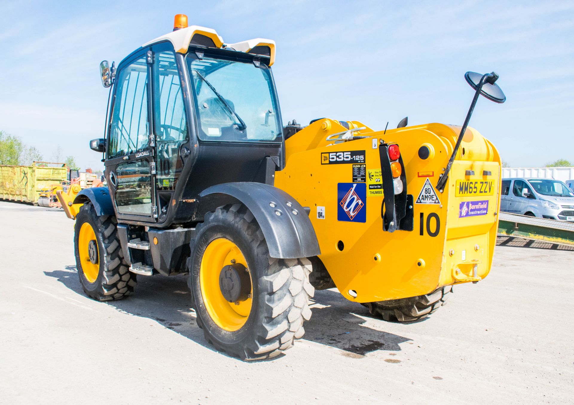 JCB 535-125 Hi-Viz 12.5 metre telescopic handler Year: 2015 S/N: 52466 Recorded hours: 3223 - Image 4 of 21