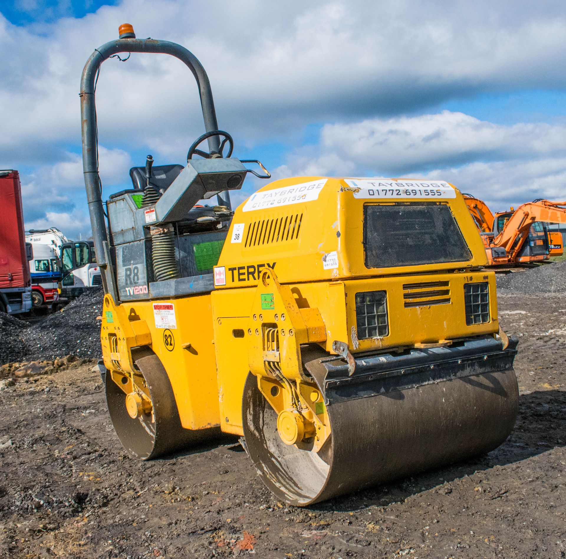 Benford Terex TV1200 double drum roller Year: 2005 S/N: E509CC260 Recorded Hours: 1759 82 - Image 2 of 14