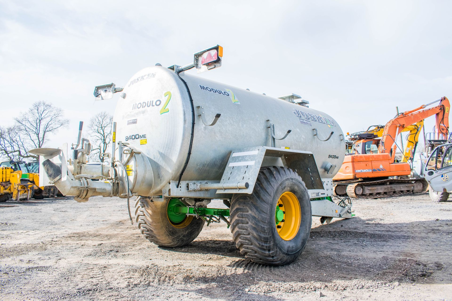 Joskin 8400ME 8500 litre galvanised slurry tanker  Year: 2019  S/N: 35717 c/w hydraulic driven PTO - Image 4 of 15