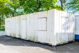 32 ft x 10 ft steel anti vandal steel office site unit BB3750