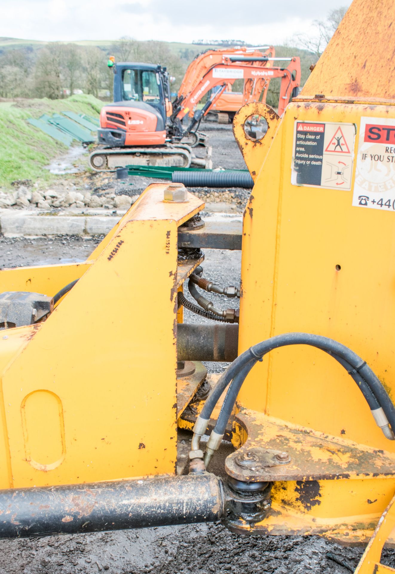 Thwaites 9 tonne straight skip dumper Year: 2007 S/N: 2957 Recorded Hours: 2282 70 - Image 15 of 22