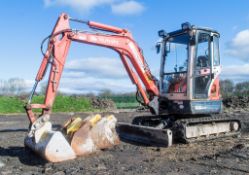 Kubota U30-3 3 tonne rubber tracked mini excavator Year: 2010 S/N: 80249 Recorded Hours: 4869 blade,