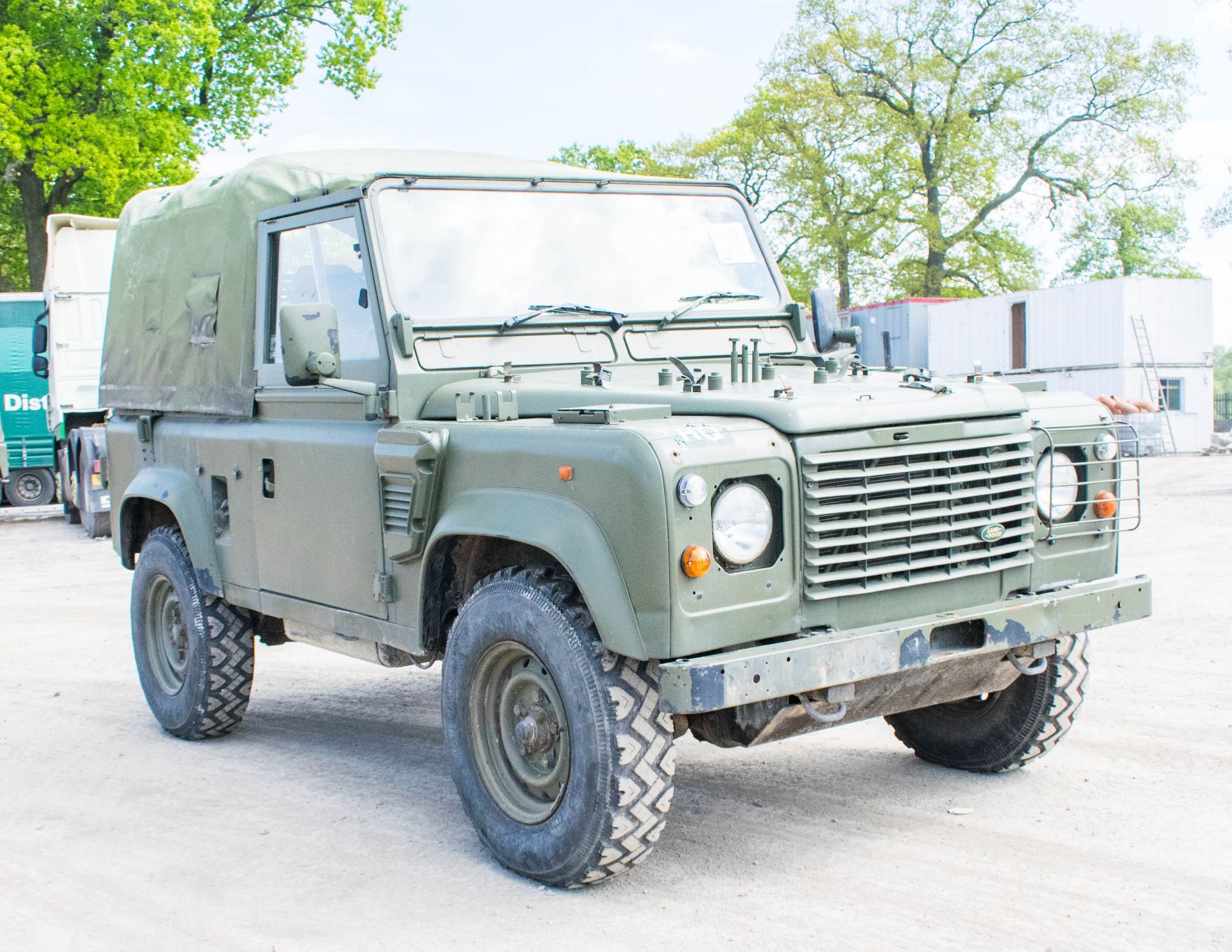 Land Rover Defender 90 Wolf 300 TDI 4wd soft top utility vehicle (EX MOD) Date into Service: 02/03/ - Image 2 of 21