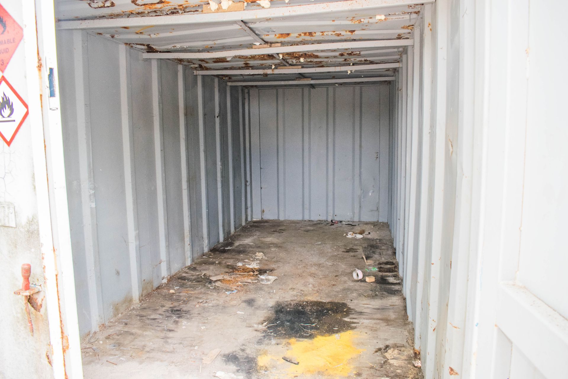 21 ft x 8 ft steel storage container - Image 3 of 4