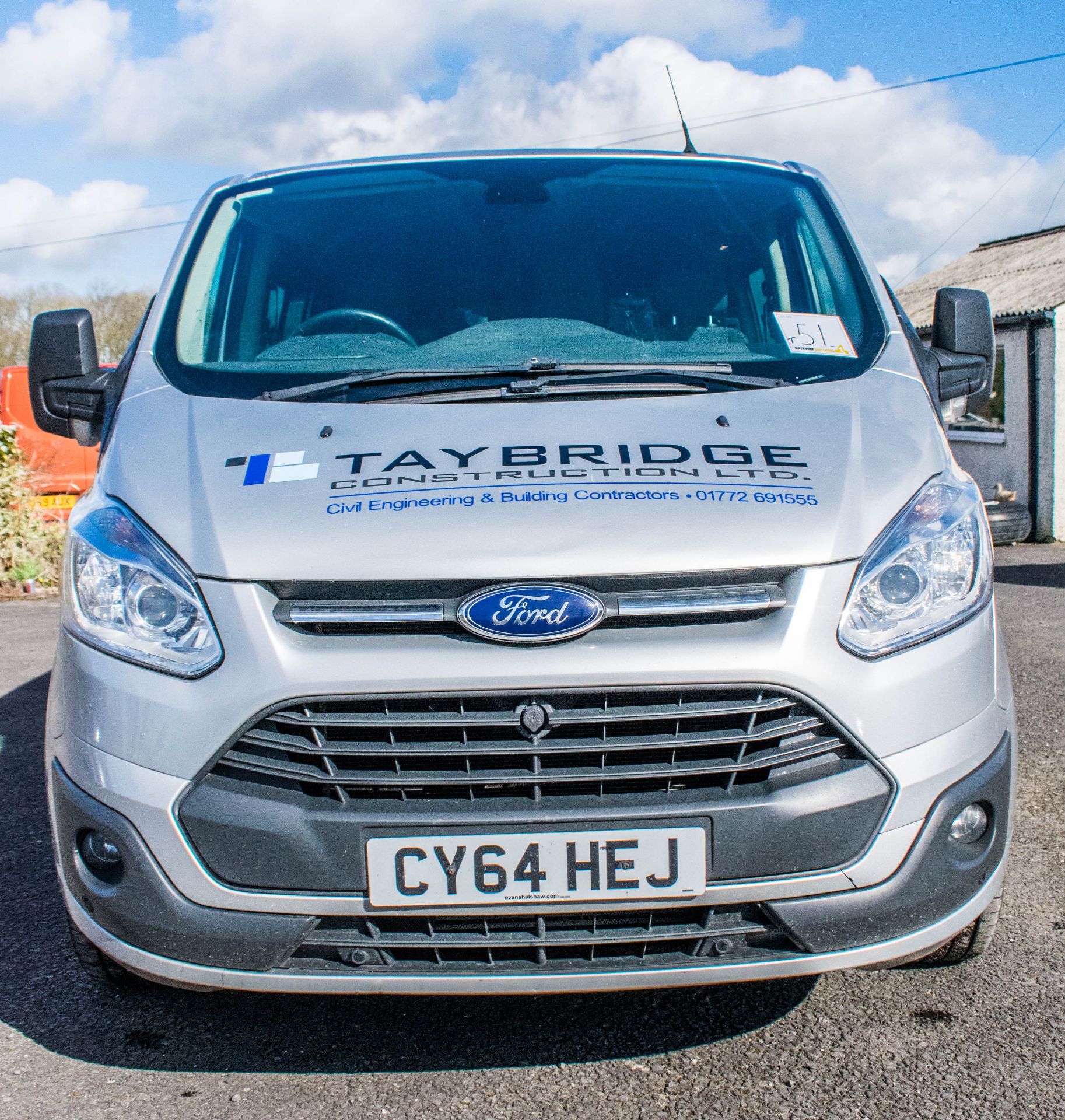 Ford Transit Custom Trend 270 L1 H1 125 PS crew crab panel van Registration Number: CY64 HEJ Date of - Image 5 of 21