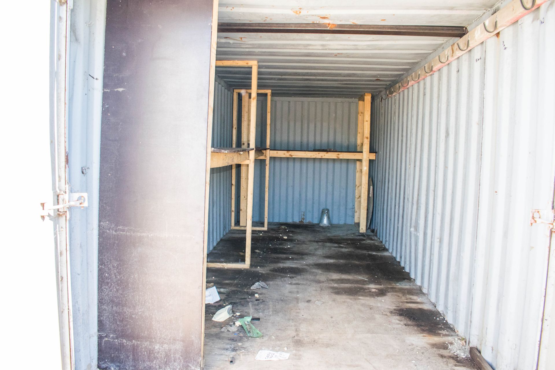 21 ft x 8 ft steel storage container - Image 3 of 4