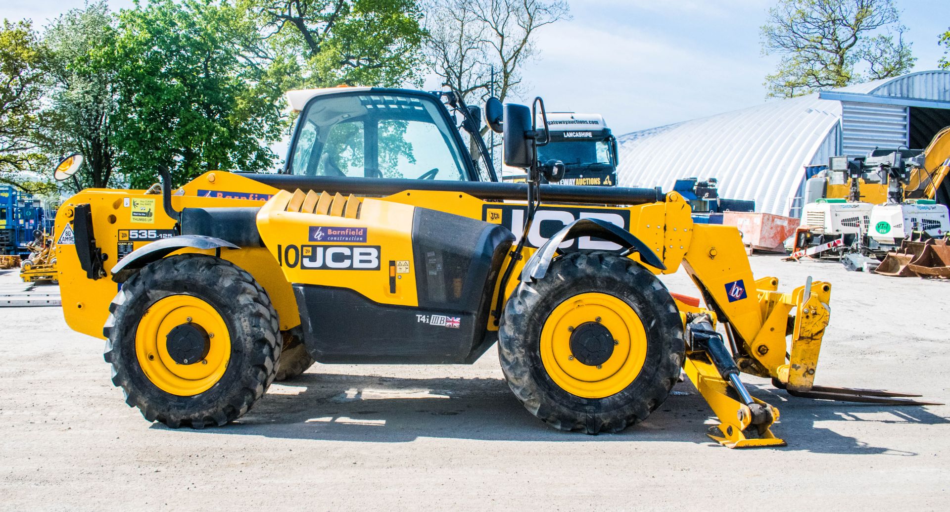 JCB 535-125 Hi-Viz 12.5 metre telescopic handler Year: 2015 S/N: 52466 Recorded hours: 3223 - Image 8 of 21