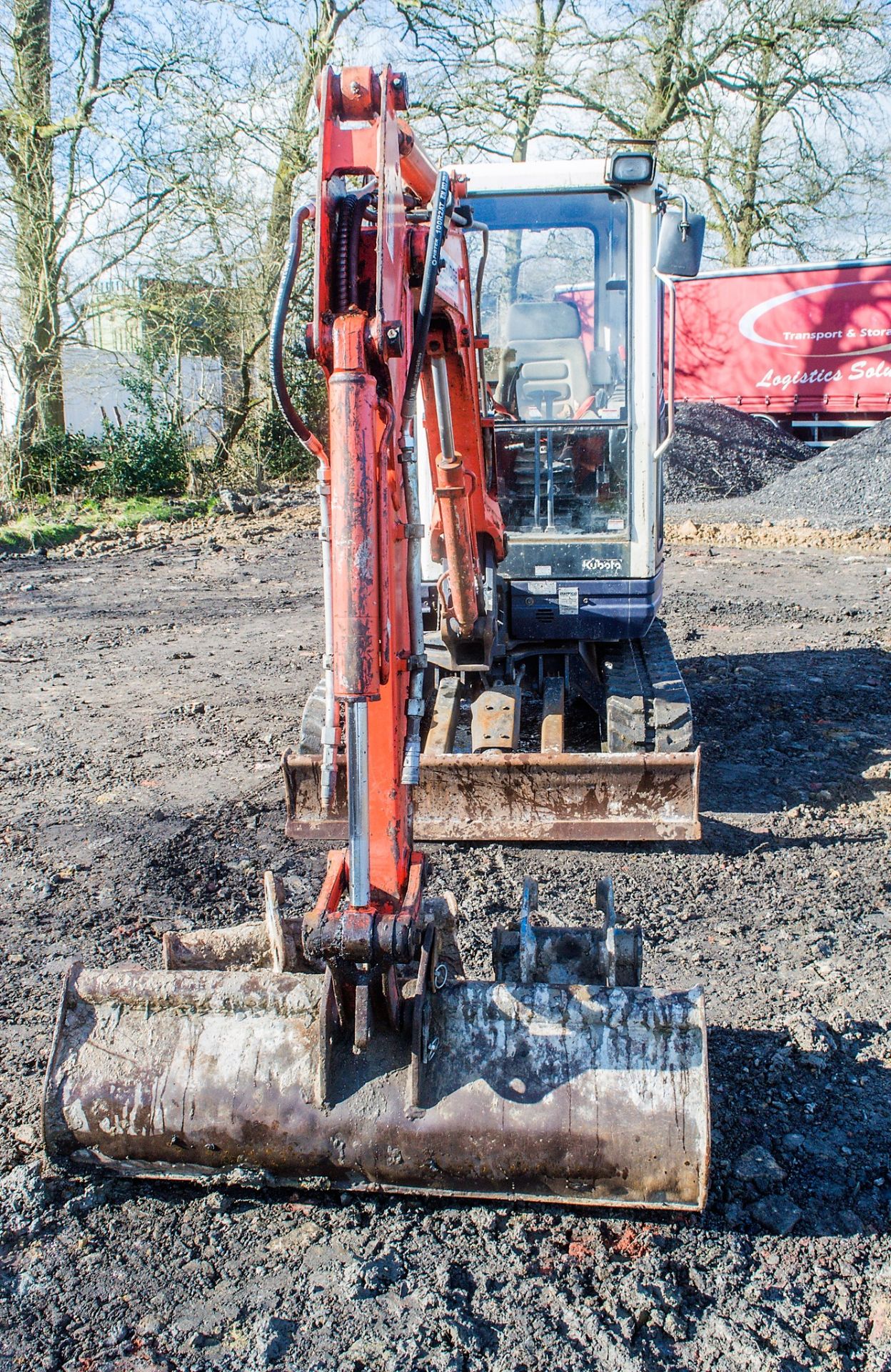 Kubota KX61-3 2.6 tonne rubber tracked mini excavator Year: 2006 S/N: 75518 Recorded Hours: 6513 - Image 5 of 23