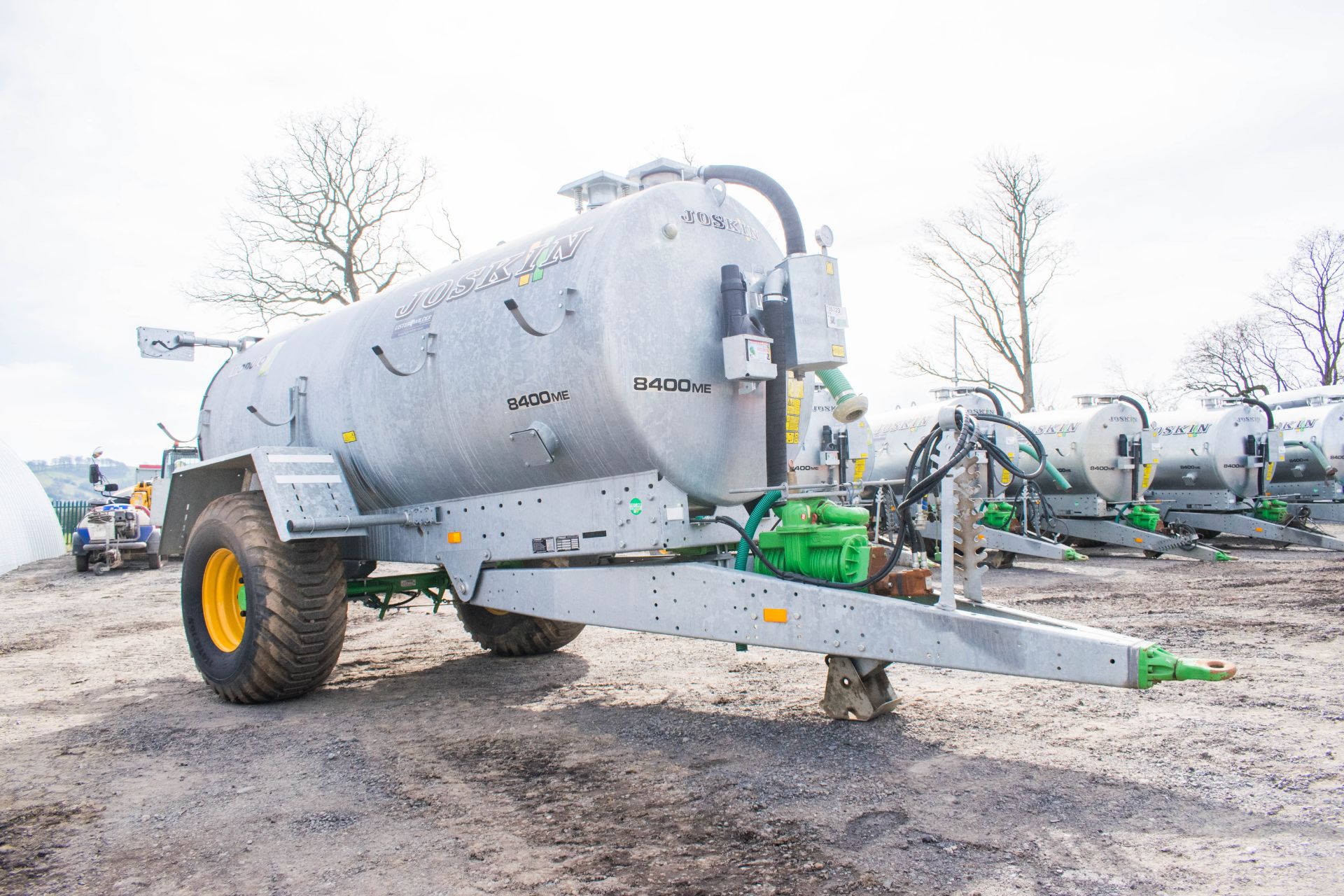 Joskin 8400ME 8500 litre galvanised slurry tanker  Year: 2019  S/N: 35723 c/w hydraulic driven PTO - Image 2 of 15