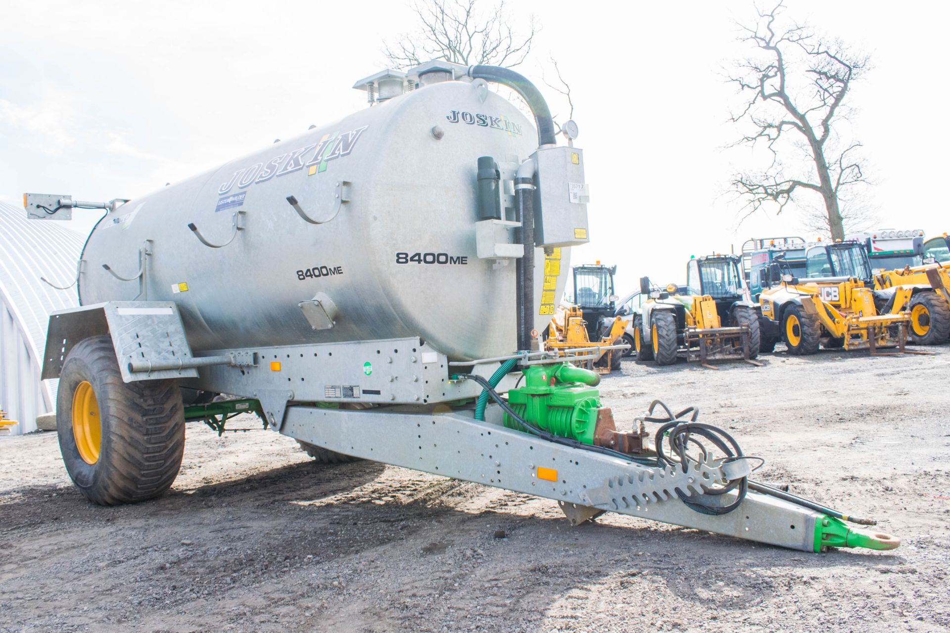 Joskin 8400ME 8500 litre galvanised slurry tanker  Year: 2019  S/N: 35717 c/w hydraulic driven PTO - Image 2 of 15