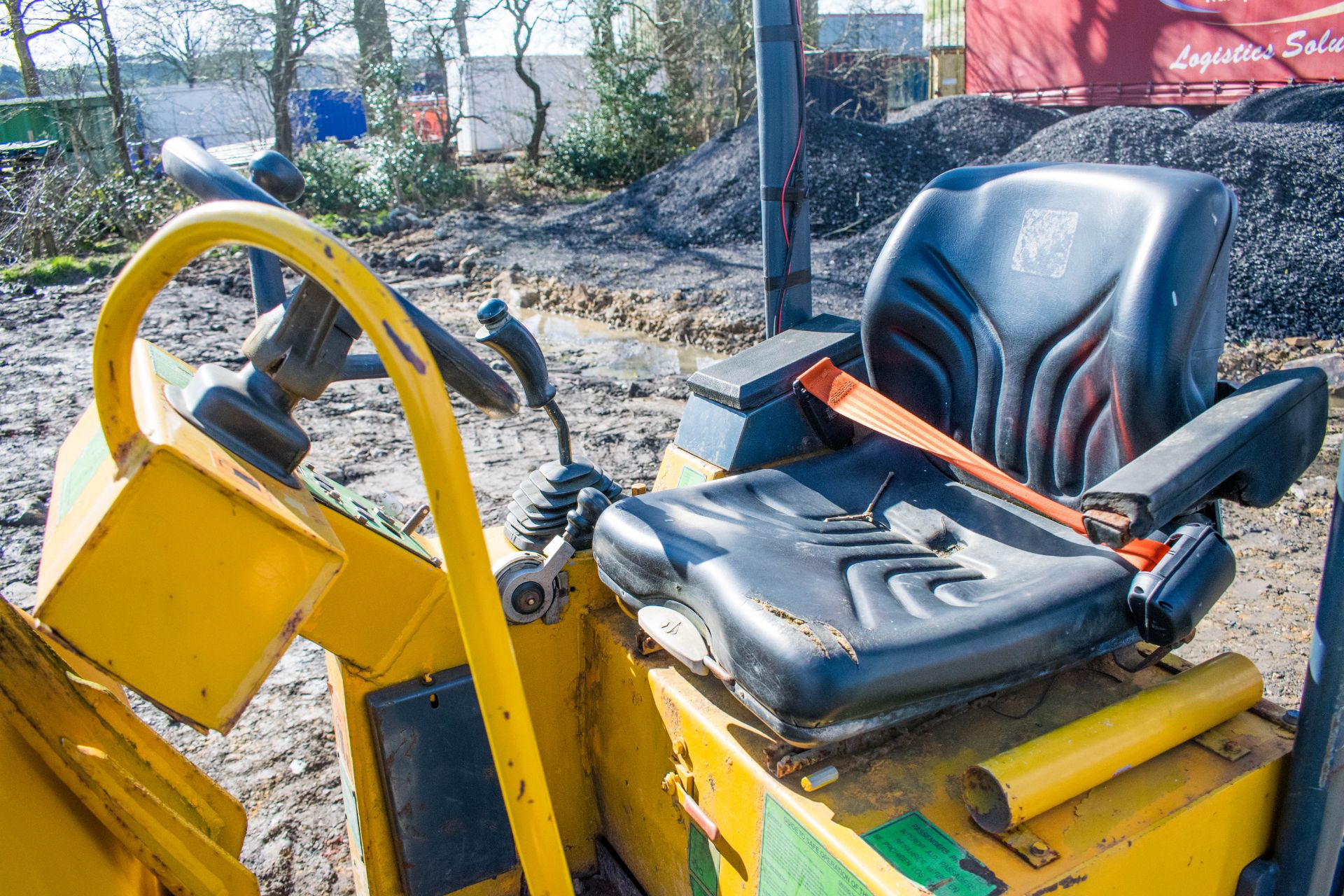 Benford Terex TV800 double drum ride on roller Year: 2005 S/N: E509HU171 Recorded Hours: 840 87 - Image 13 of 14