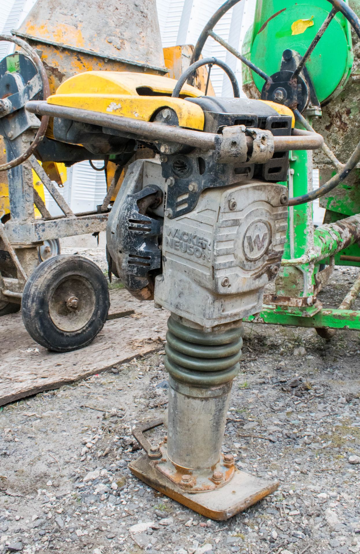 Wacker Neuson petrol driven trench compactor  A649924