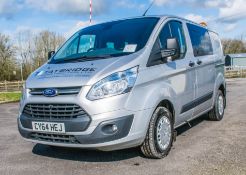 Ford Transit Custom Trend 270 L1 H1 125 PS crew crab panel van Registration Number: CY64 HEJ Date of