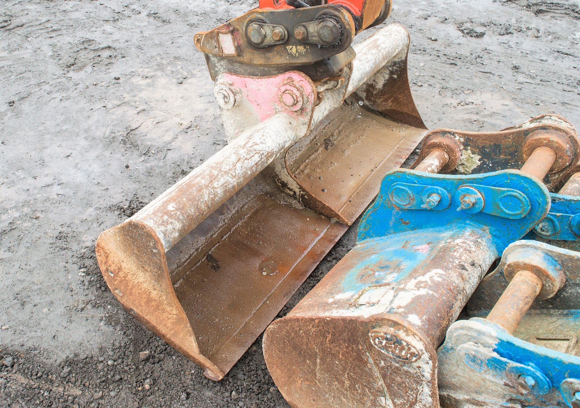 Kubota U55-4 5.5 tonne rubber tracked mini excavator Year: 2012 S/N: 51331 Recorded Hours: 5431 - Image 12 of 23