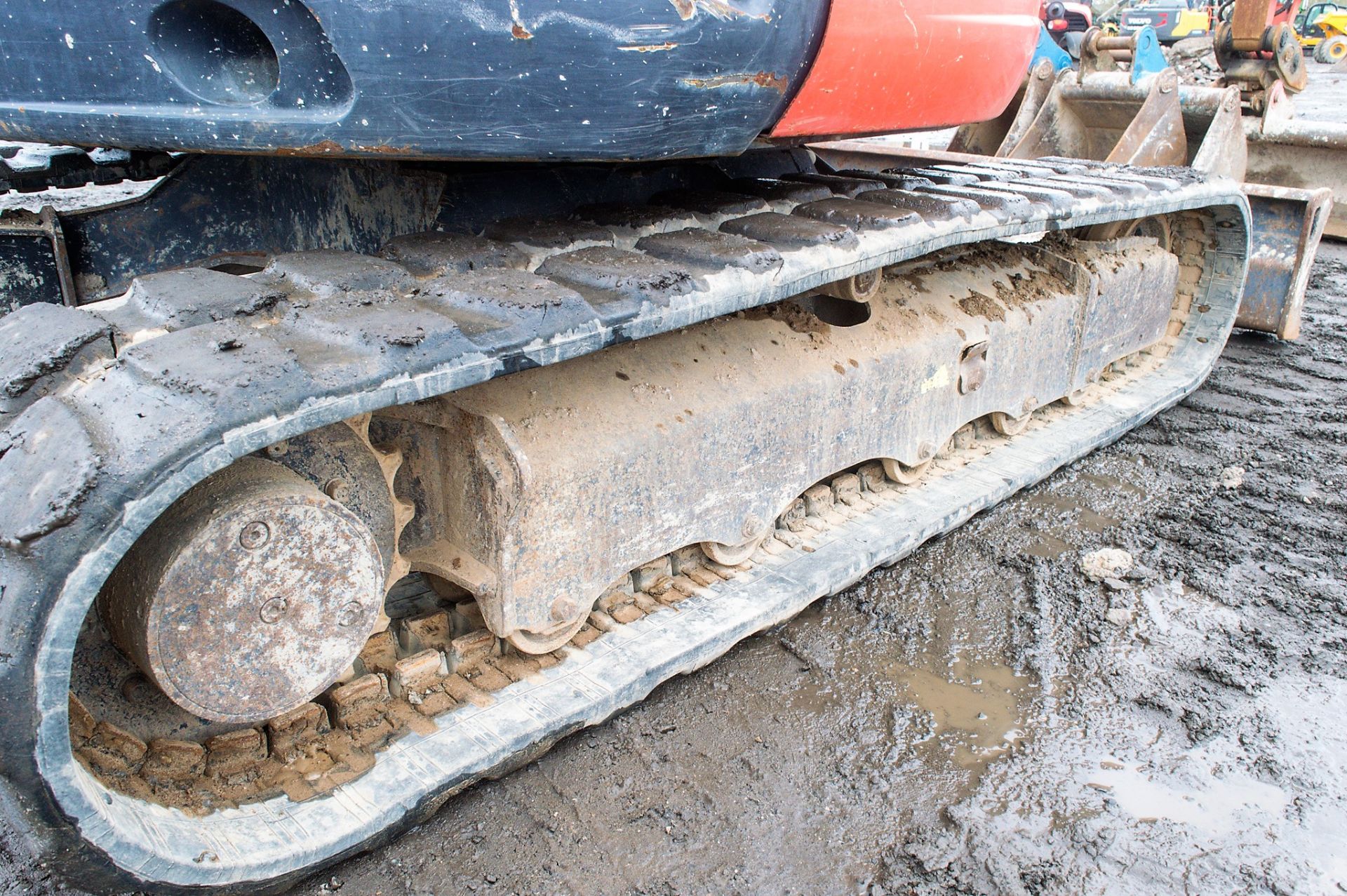 Kubota U55-4 5.5 tonne rubber tracked mini excavator Year: 2012 S/N: 51331 Recorded Hours: 5431 - Image 9 of 23