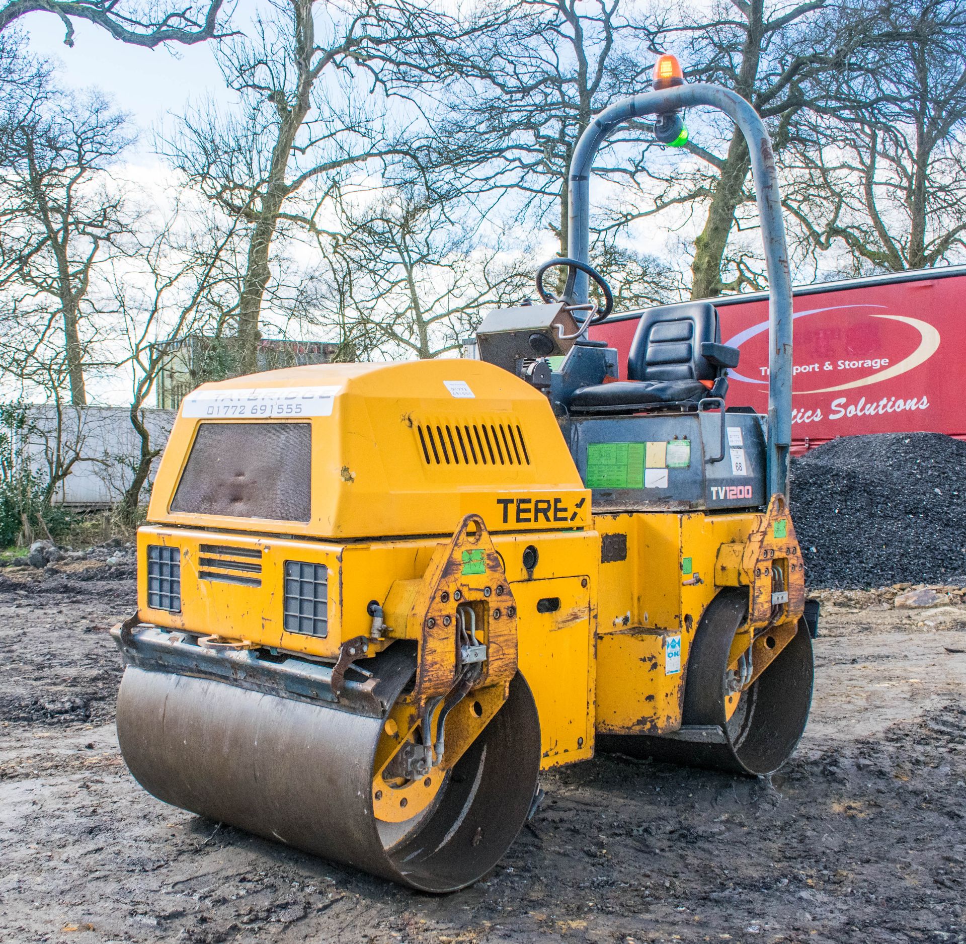 Benford Terex TV1200 double drum roller Year: 2005 S/N: E507CC216 Recorded Hours: 1618 86
