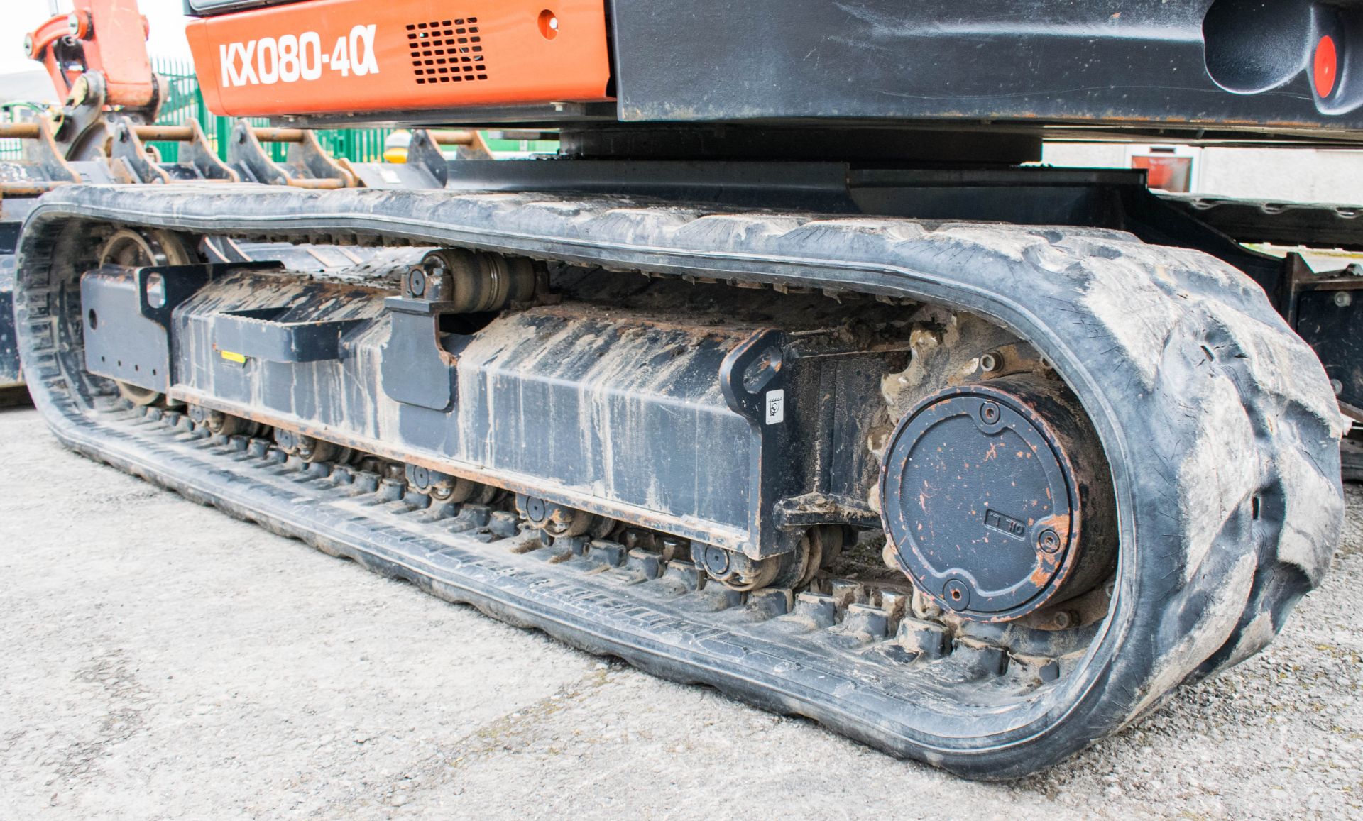 Kubota KX80 8 tonne rubber tracked midi excavator Year: 2018 S/N: 45742 Recorded Hours: 762 - Image 9 of 22