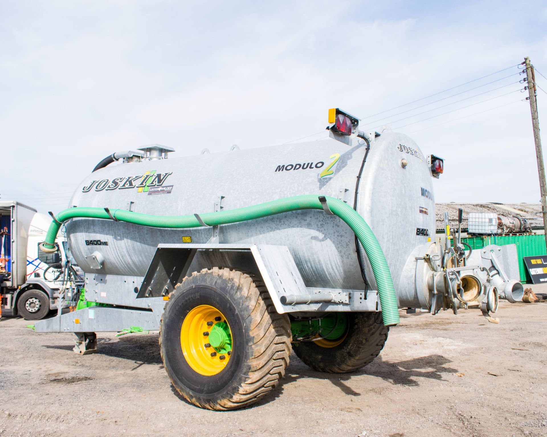 Joskin 8400ME 8500 litre galvanised slurry tanker  Year: 2019  S/N: 35723 c/w hydraulic driven PTO - Image 3 of 15