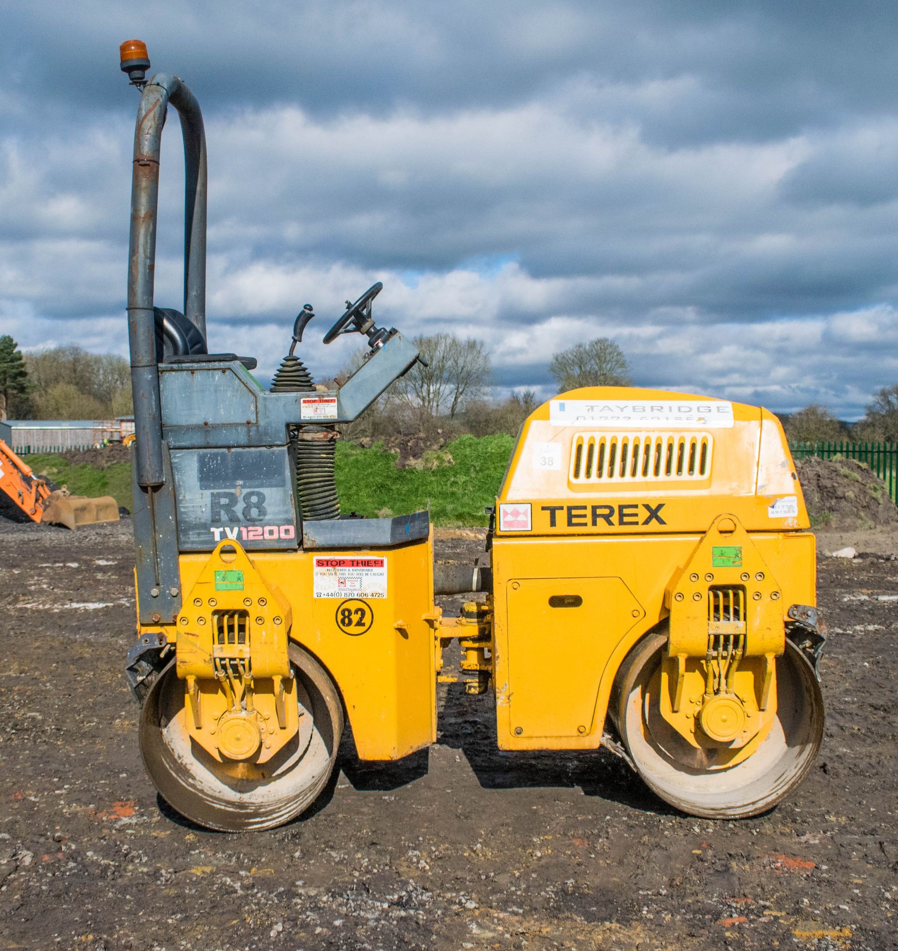 Benford Terex TV1200 double drum roller Year: 2005 S/N: E509CC260 Recorded Hours: 1759 82 - Image 8 of 14