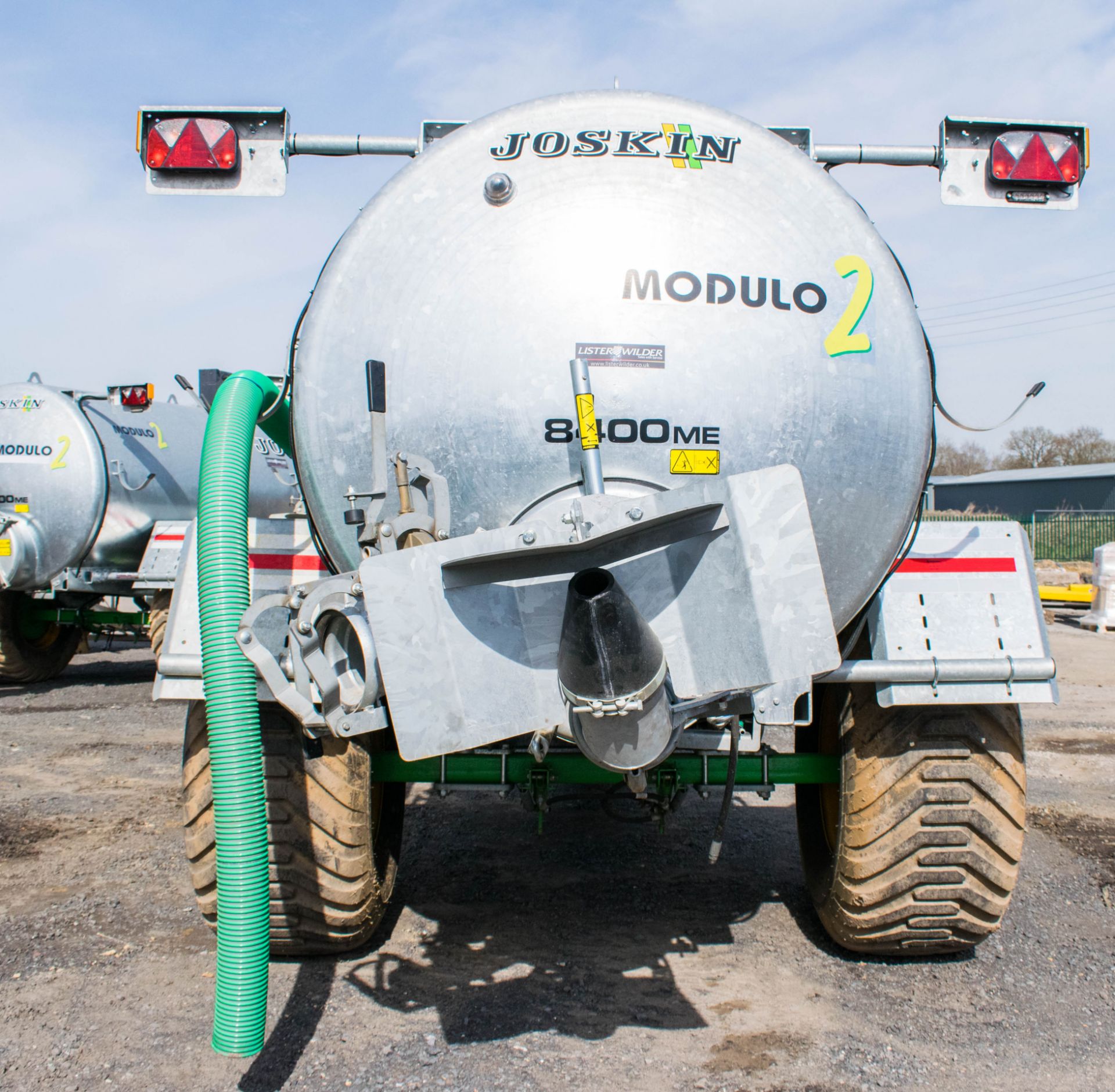 Joskin 8400ME 8500 litre galvanised slurry tanker  Year: 2019  S/N: 35722 c/w hydraulic driven PTO - Image 5 of 14