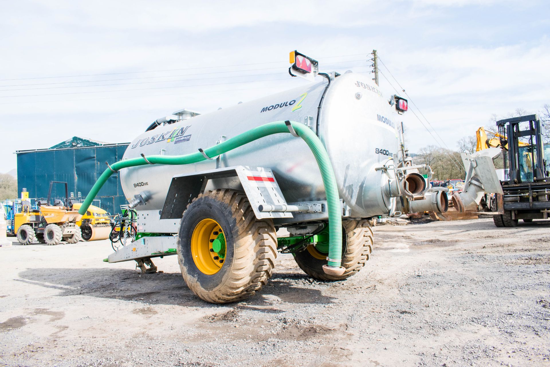 Joskin 8400ME 8500 litre galvanised slurry tanker  Year: 2019  S/N: 35718 c/w hydraulic driven PTO - Image 3 of 16