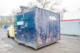 10 ft x 8 ft steel storage container