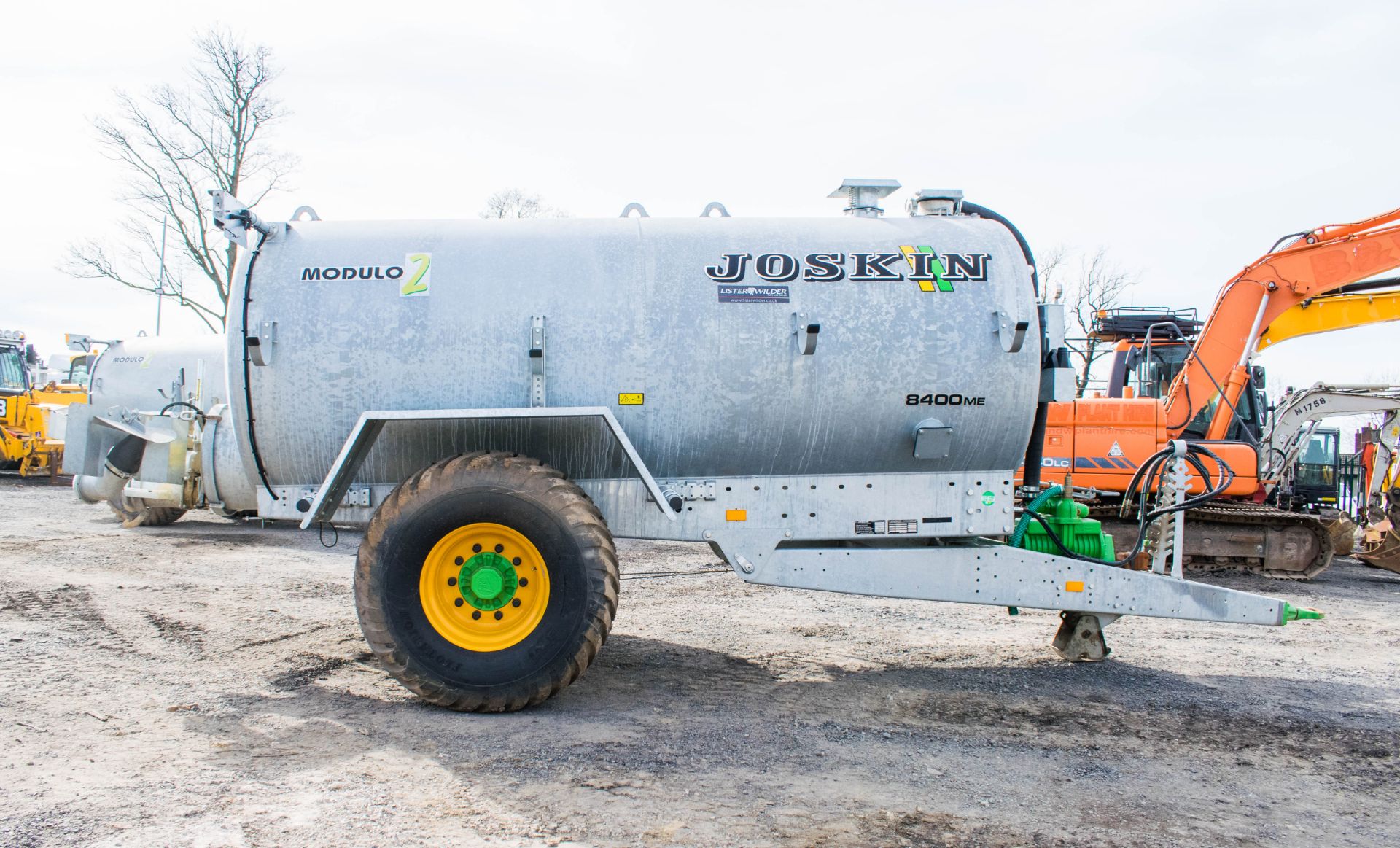 Joskin 8400ME 8500 litre galvanised slurry tanker  Year: 2019  S/N: 35723 c/w hydraulic driven PTO - Image 7 of 15