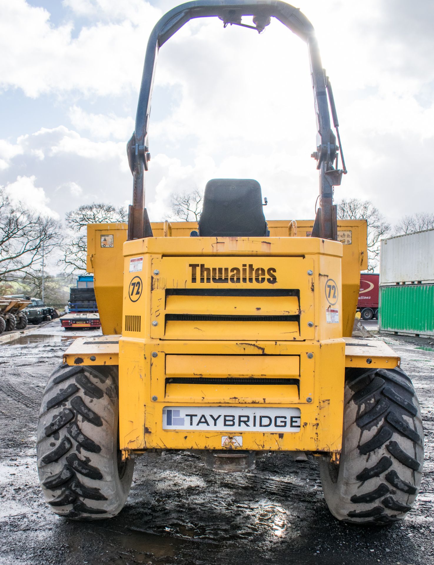 Thwaites 9 tonne straight skip dumper Year: 2007 S/N: 3190 Recorded Hours: 2993 72 - Image 6 of 18