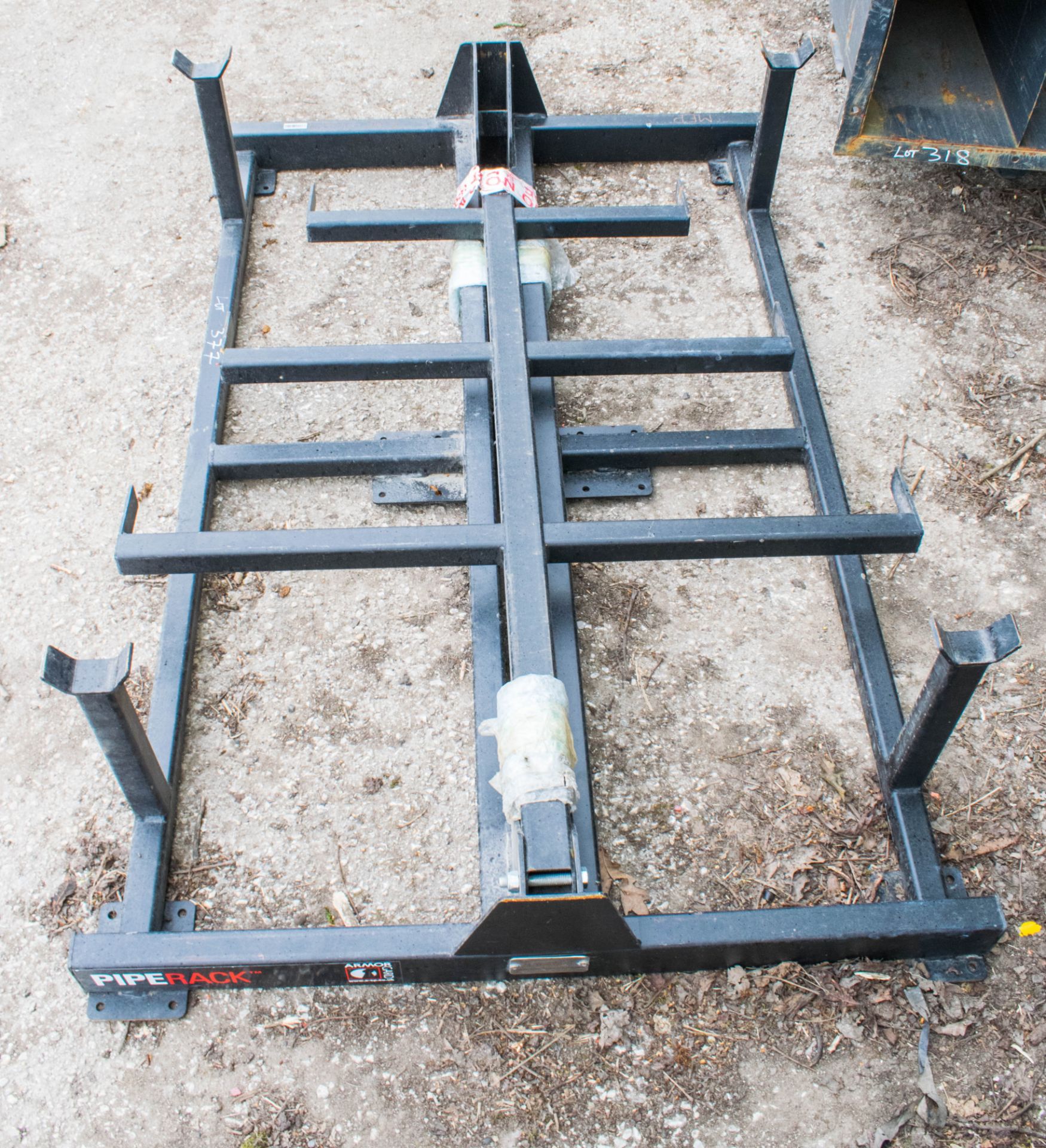 Armor Gard pipe rack trolley  **wheels missing**
