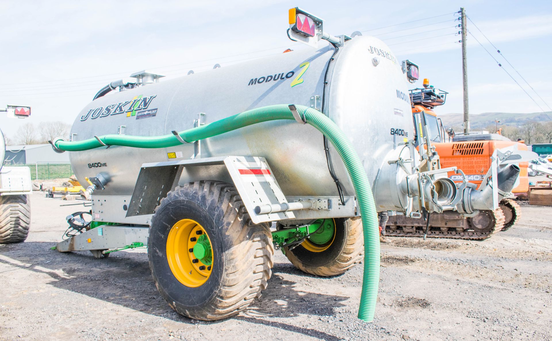 Joskin 8400ME 8500 litre galvanised slurry tanker  Year: 2019  S/N: 35722 c/w hydraulic driven PTO - Image 2 of 14