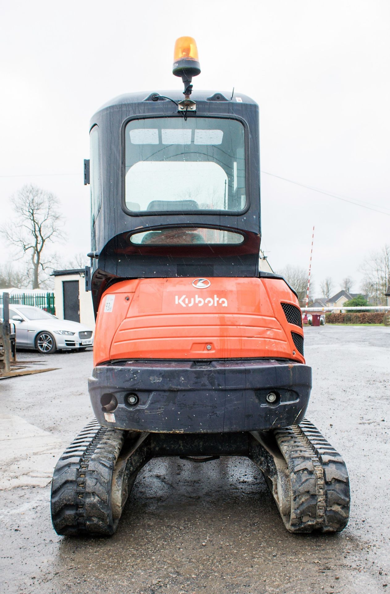 Kubota U25-3 2.5 tonne rubber tracked mini excavator Year: 2013 S/N: 25878  Recorded Hours: 2108 - Image 6 of 22