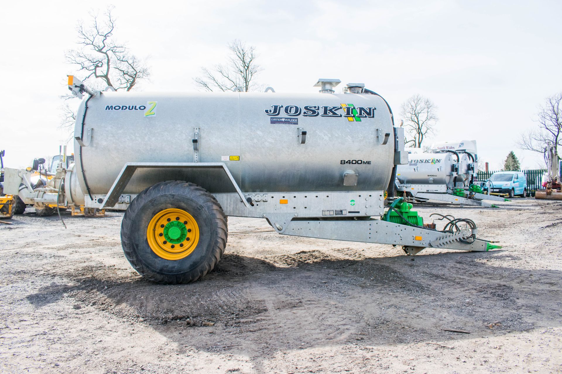 Joskin 8400ME 8500 litre galvanised slurry tanker  Year: 2019  S/N: 35717 c/w hydraulic driven PTO - Image 8 of 15