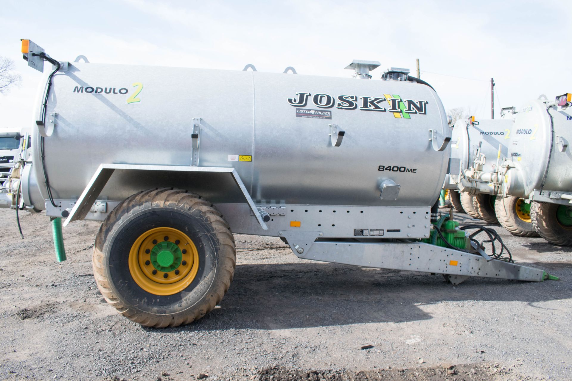 Joskin 8400ME 8500 litre galvanised slurry tanker  Year: 2019  S/N: 35722 c/w hydraulic driven PTO - Image 6 of 14