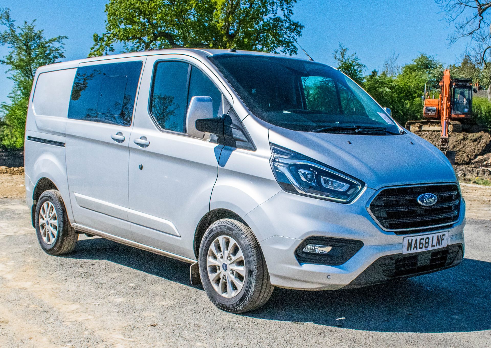 Ford Transit Custom 320 L1 H1 crew cab panel van Registration Number: WA68 LNF Date of Registration: - Image 2 of 21