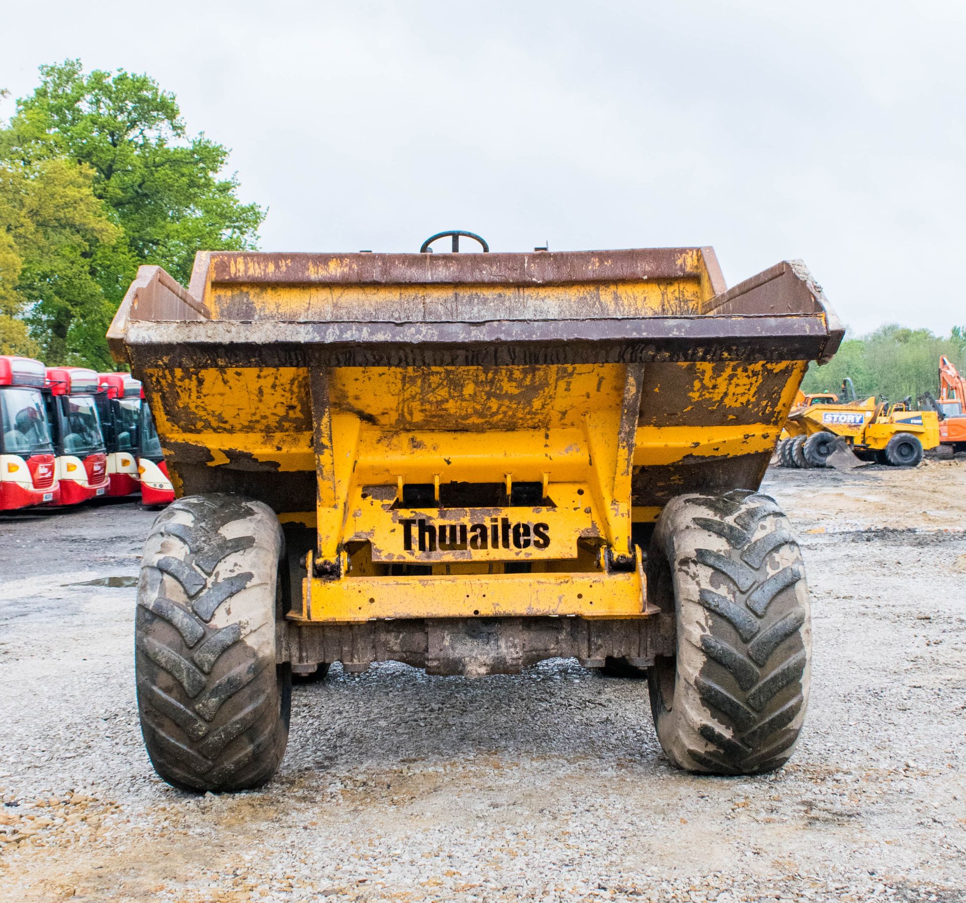 Thwaites 9 tonne straight skip dumper  Year: 2008 S/N: B5227 Recorded Hours: 4181 834 - Image 5 of 18