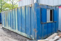 21 ft x 8 ft anti vandal steel office site unit