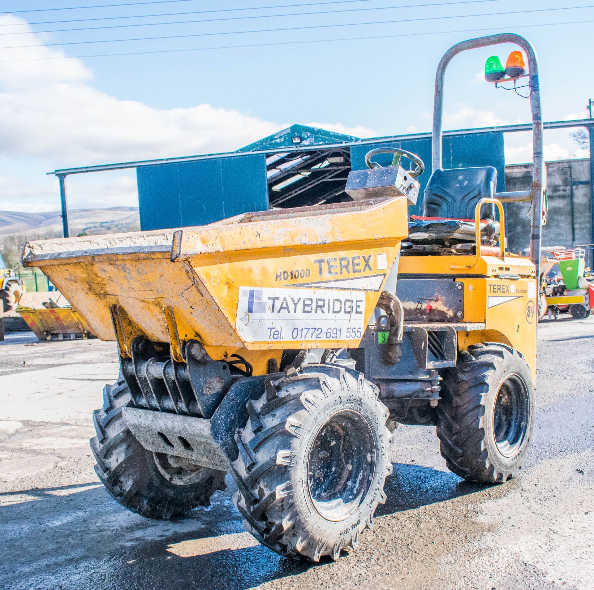 Benford Terex HD1000 1 tonne high tip dumper Year: 2003 S/N: E301HM826 Recorded Hours: Not displayed