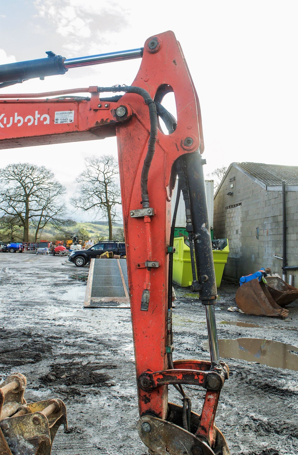 Kubota U55-4 5.5 tonne rubber tracked mini excavator Year: 2010 S/N: 50262 Recorded Hours: 6009 - Image 14 of 23