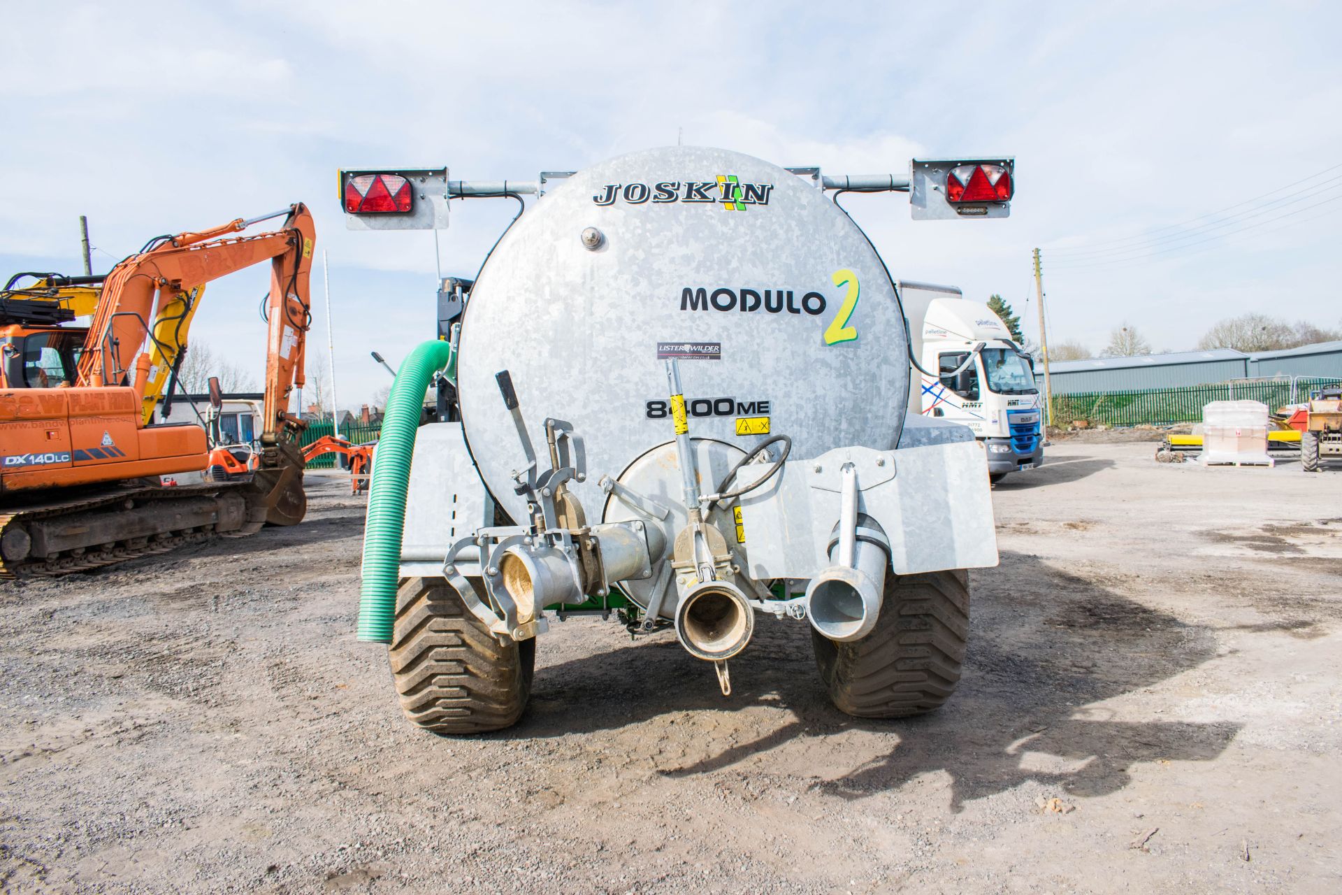 Joskin 8400ME 8500 litre galvanised slurry tanker  Year: 2019  S/N: 35723 c/w hydraulic driven PTO - Image 6 of 15