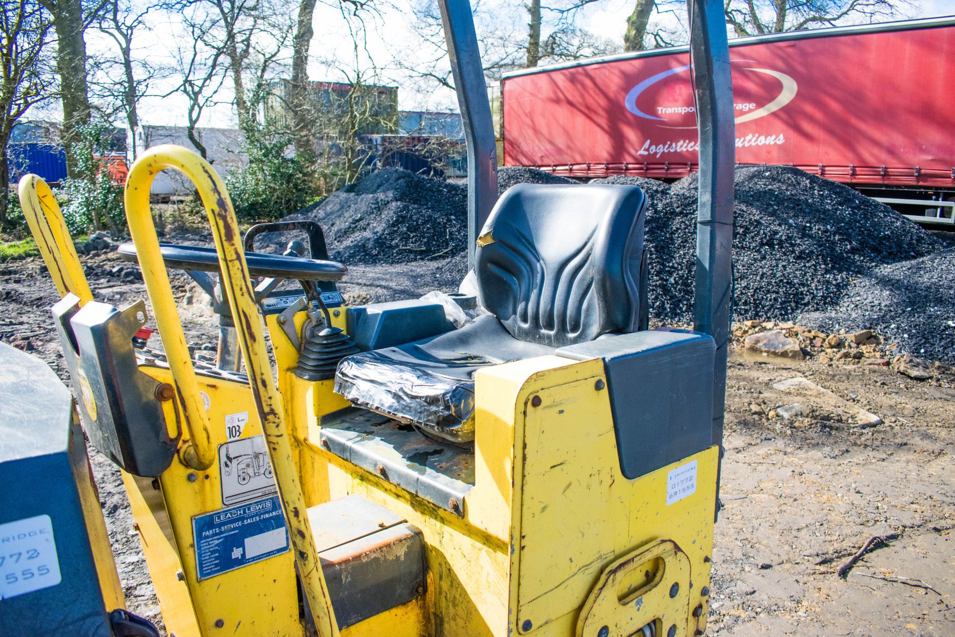 Bomag BW80 ADH-2 double drum ride on roller Year: S/N: 101460424679 Recorded Hours: 1143 88 - Image 13 of 14