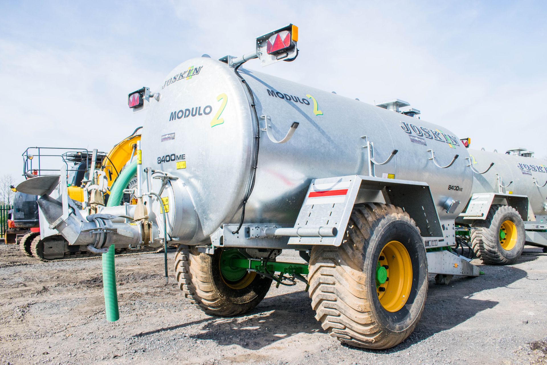 Joskin 8400ME 8500 litre galvanised slurry tanker  Year: 2019  S/N: 35722 c/w hydraulic driven PTO - Image 3 of 14