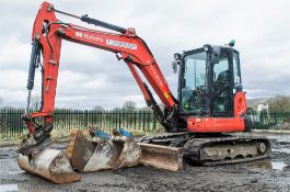 Kubota U55-4 5.5 tonne rubber tracked mini excavator Year: 2012 S/N: 51298 Recorded Hours: 4071