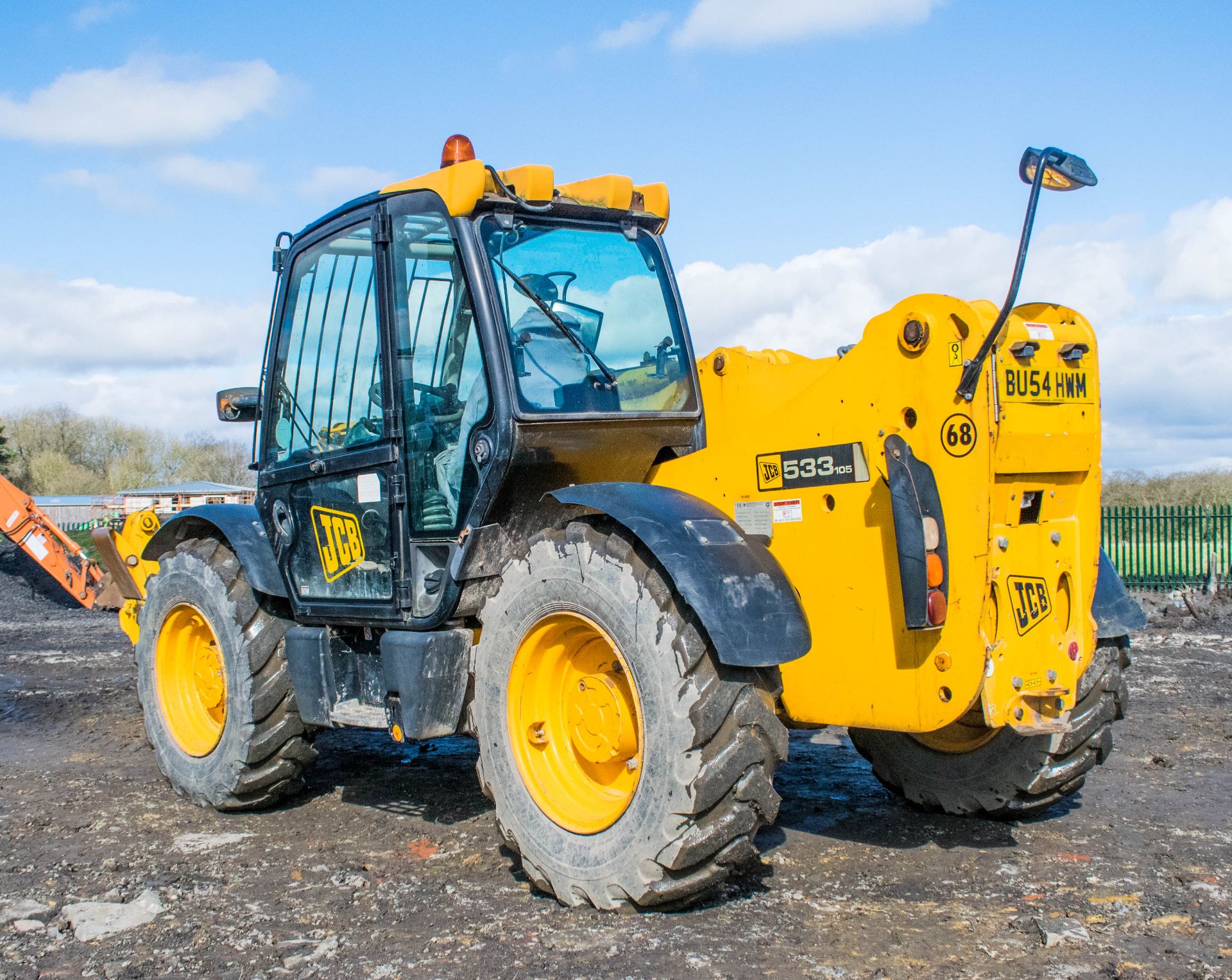 JCB 533-105 10.5 metre telescopic handler Year: 2004 S/N: 1067733 Recorded Hours: Not displayed ( - Image 4 of 20