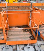 Invicta fork lift personnel cage