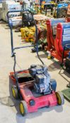 Wolf Garten petrol driven lawn scarifier