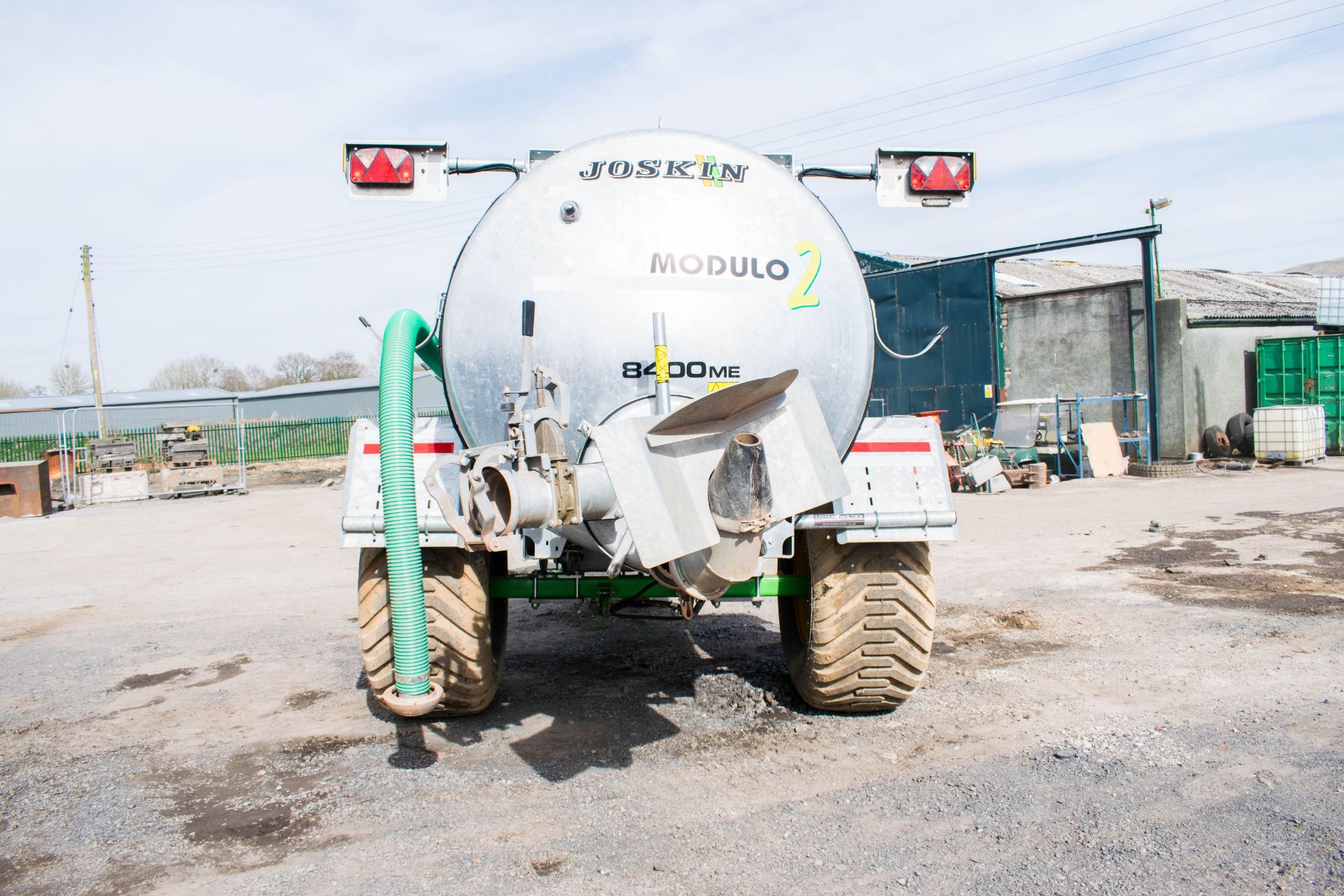 Joskin 8400ME 8500 litre galvanised slurry tanker  Year: 2019  S/N: 35718 c/w hydraulic driven PTO - Image 6 of 16