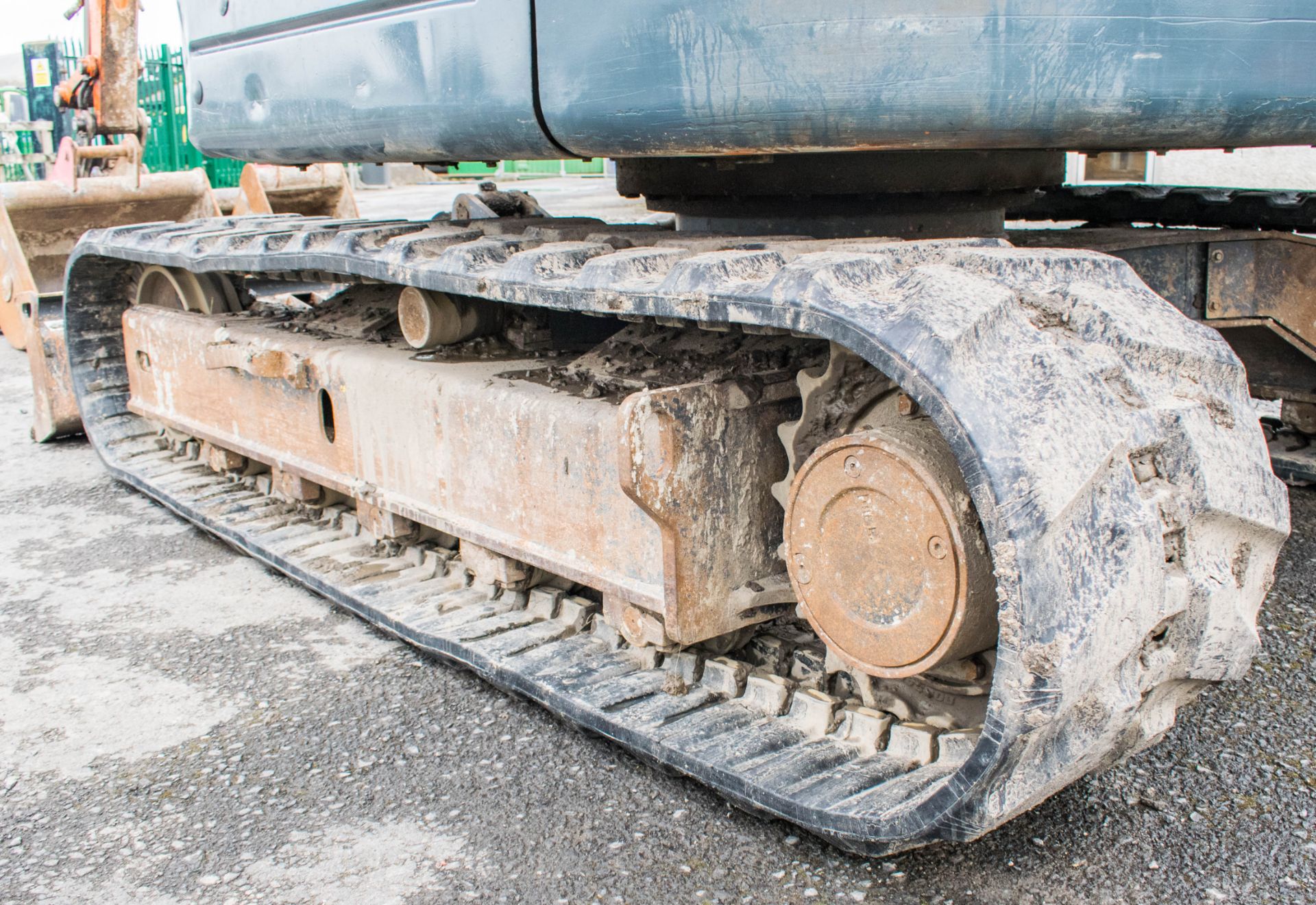 Doosan DX80R 8 tonne rubber tracked midi excavator Year: 2013 S/N: 50913 Recorded Hours: 4751 blade, - Image 9 of 22