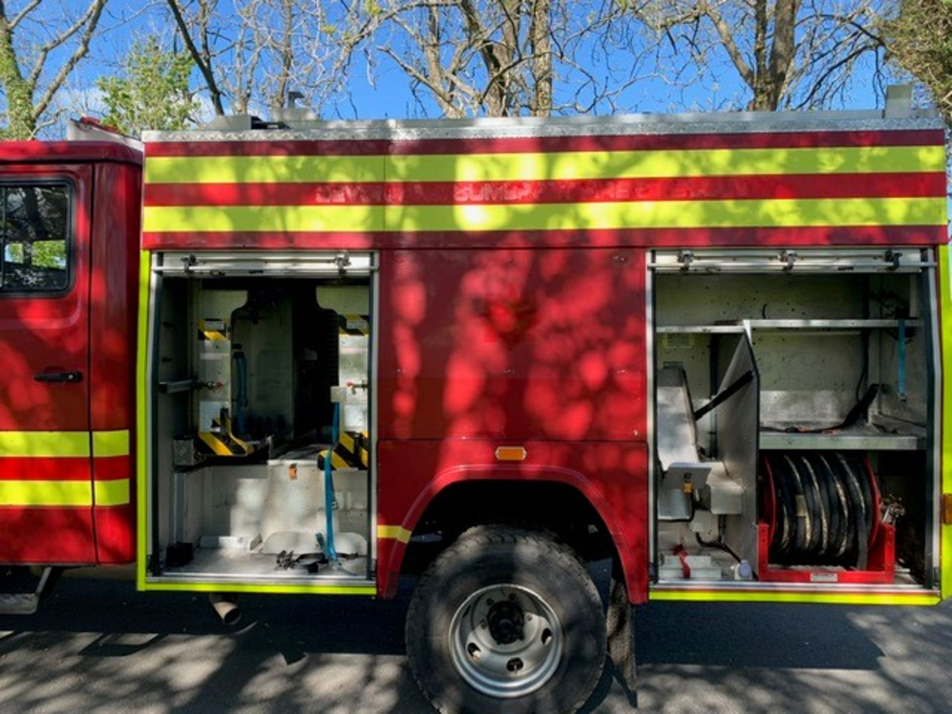 Mercedes Benz 814D 4 wheel drive fire engine Registration Number: P933 ATT Date of Registration: - Image 9 of 33