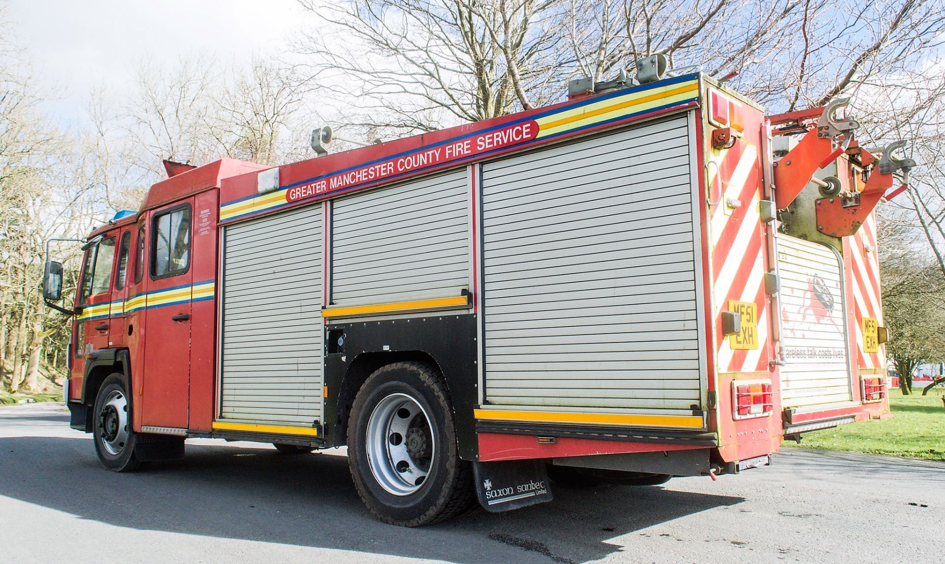 Volvo FL6 14 Fire engine Registration Number: MF51 EXH Date of Registration: MOT Expires: Recorded - Image 3 of 21